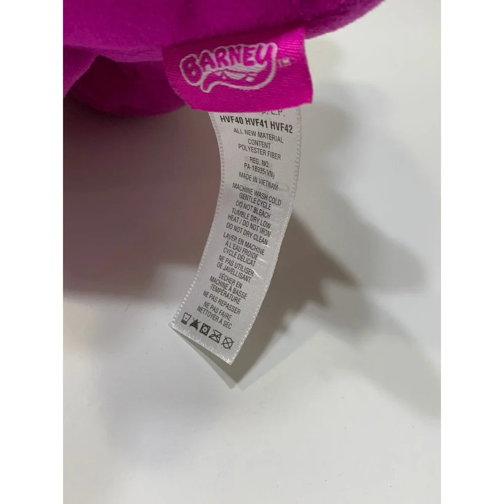 Fisher Price Barney Plush Purple‎ Dinosaur Stuffed Animal 11 inch HVF40 2024